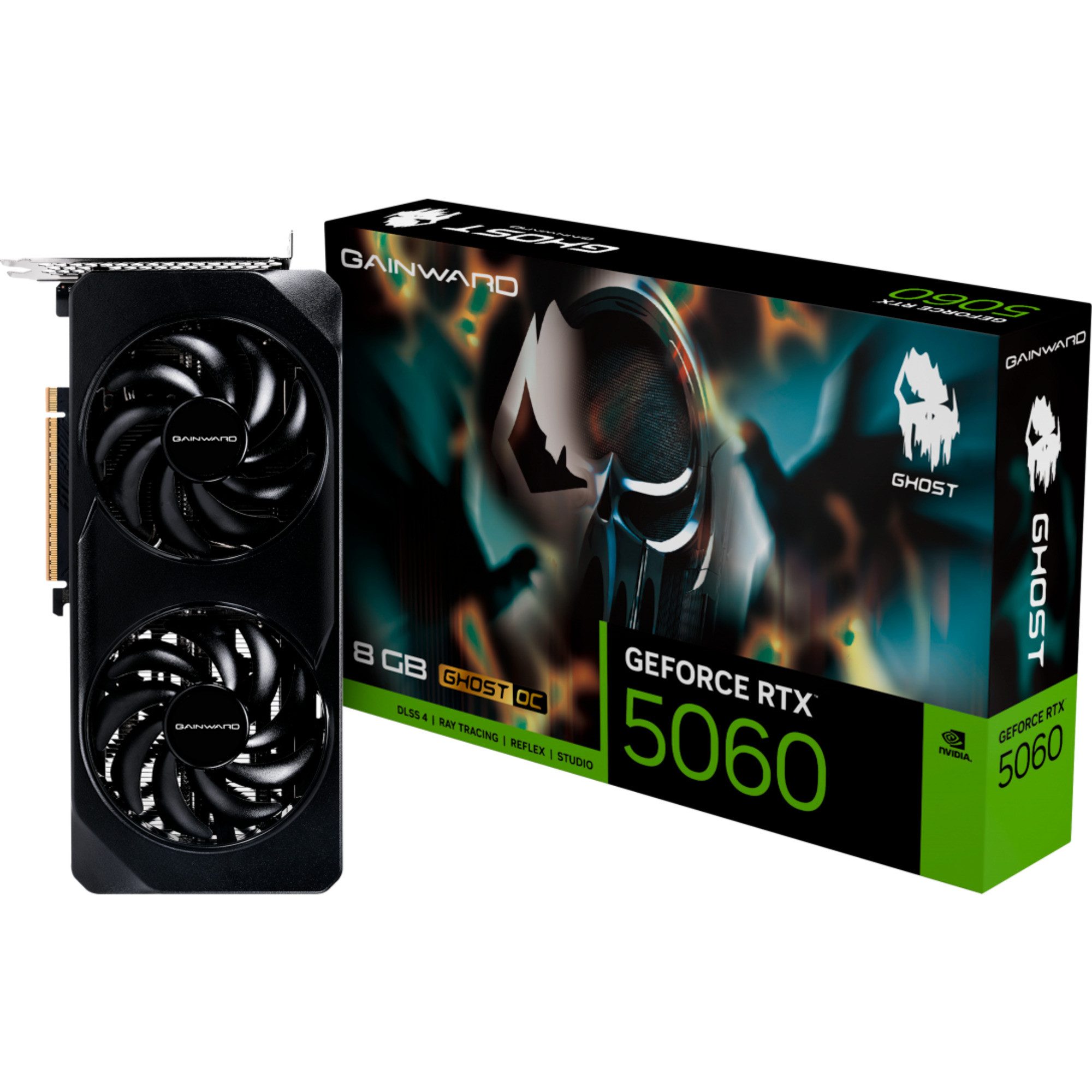 Gainward Gainward GeForce RTX 5060 Ghost 8GB OC, Grafikkarte (8 GB)