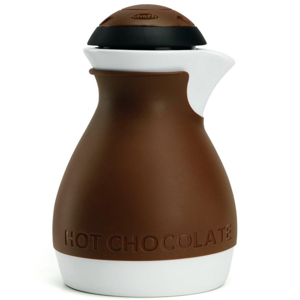 chef'n Spiralbesen Chef'n 102-405-155 Hot Chocolate Pot Schokoladenaufschäumer