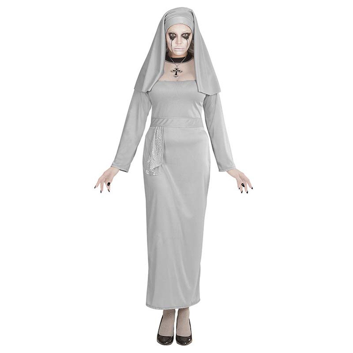 Hexen-Kostüm Kostüm Lady Nonne Geist