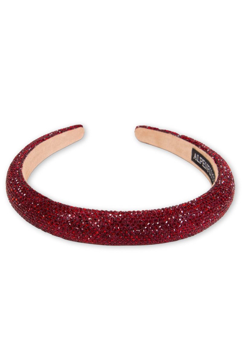 Alpenflüstern Trachtenhut Haarreifen - GLITZER