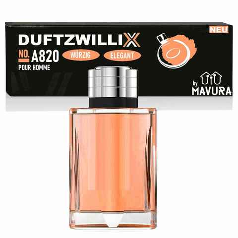 MAVURA Eau de Toilette DUFTZWILLIX No. A820 - Parfüm für Herren - würzig eleganter Duft, - 100ml - Duftzwilling / Dupe Sale