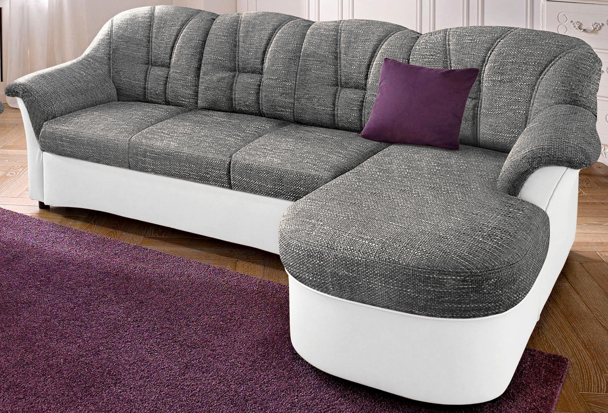 DOMO collection Ecksofa Flores Schlafsofa, B/T/H: günstig online kaufen