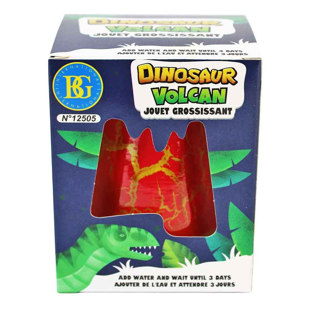 B&G INTERNATIONAL Spielfigur Schlüpfender Dino im Ei aus Vulkan oder Eisberg, (1-tlg)