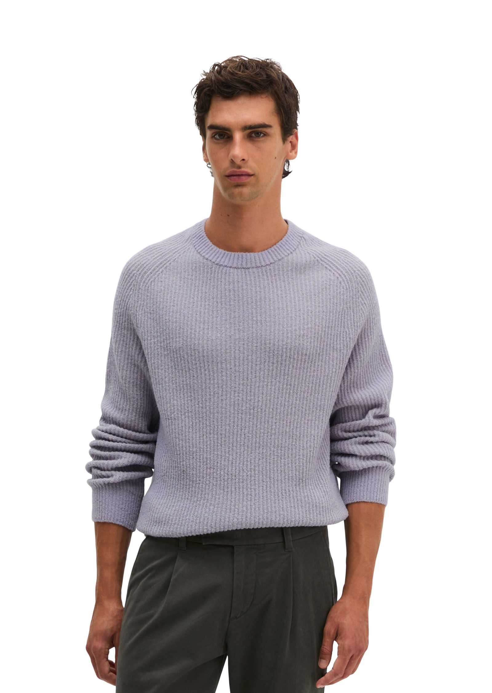 Marc O'Polo Strickpullover aus weichem Schurwolle-Mix