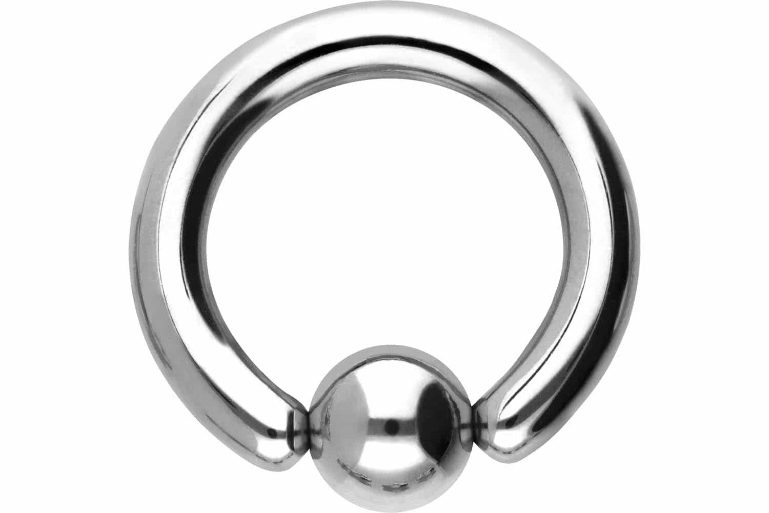 PIERCINGLINE Nasenpiercing Chirurgenstahl Klemmkugelring (Klemm-Ringe, 1-tlg)