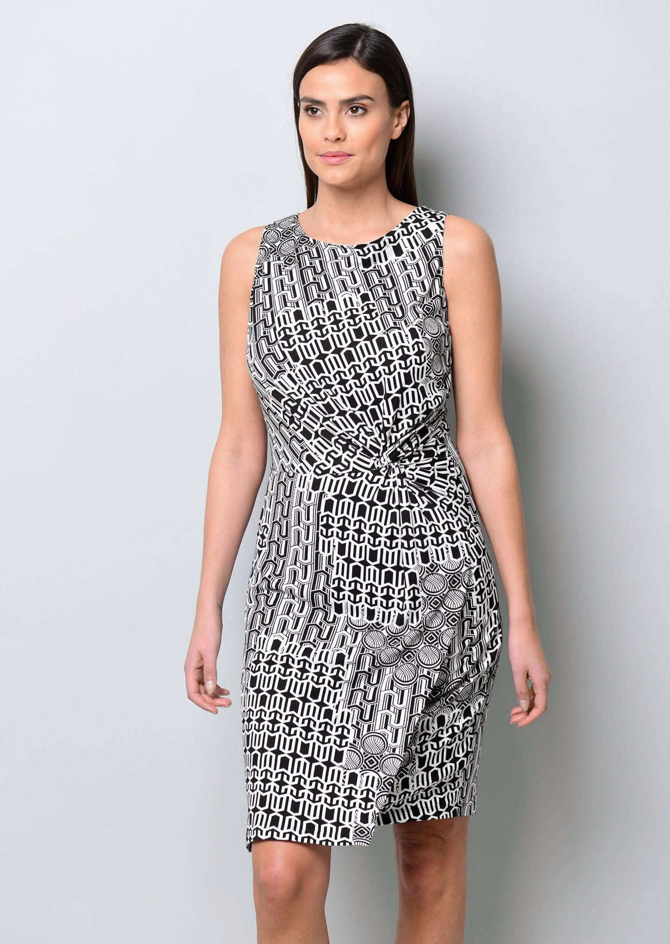 Jerseykleid Kleid mit Knoten vorne