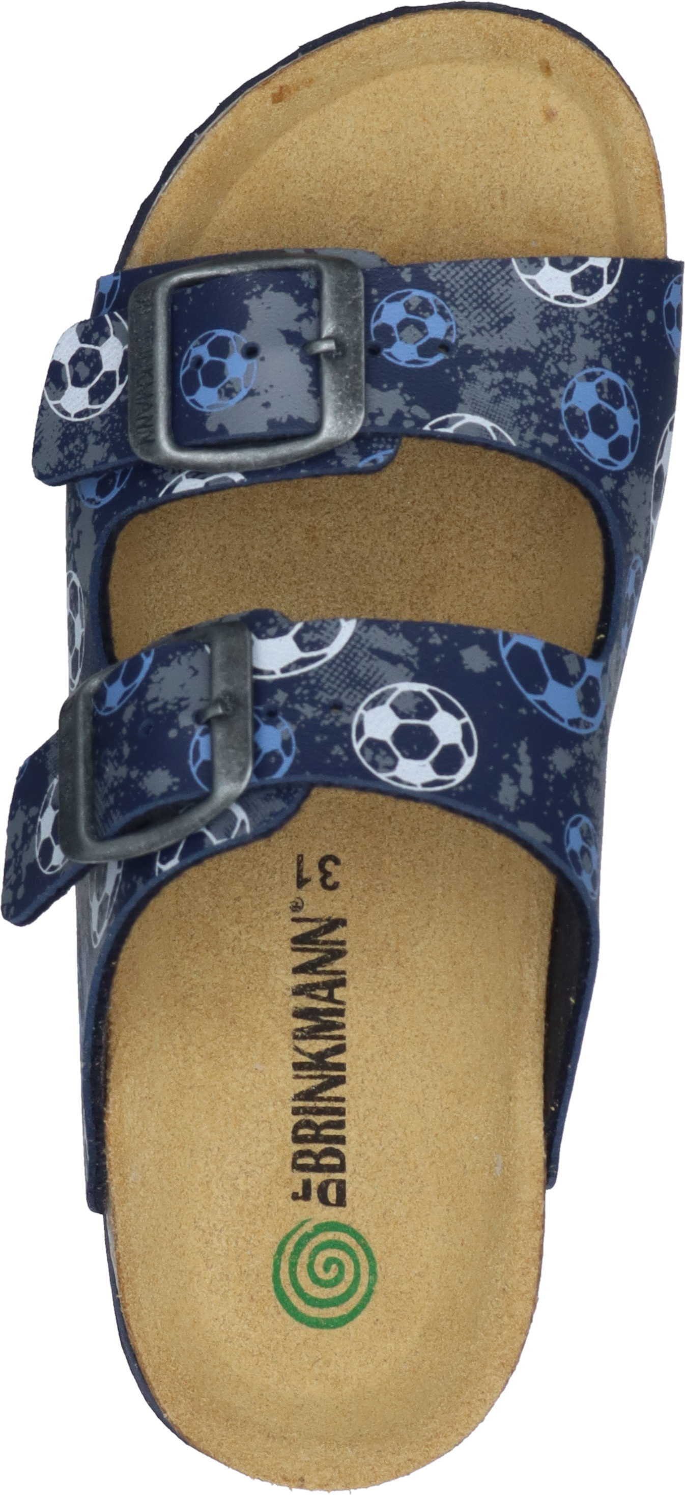 Dr. Brinkmann Pantoletten Pantolette aus strapazierfähigen Gewebefasern