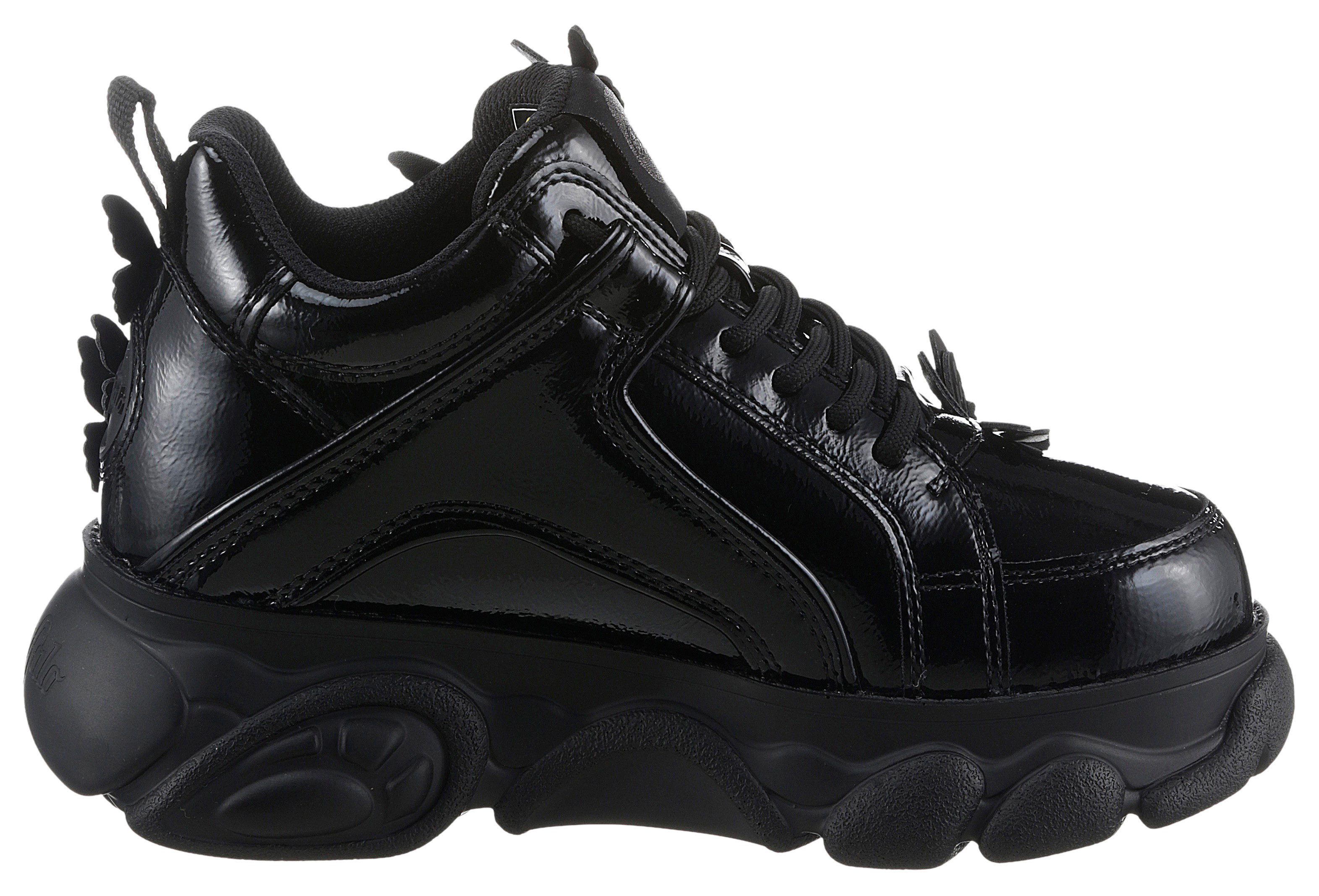 Buffalo CORIN BUTTERFLIES Plateausneaker, Freizeitschuh, Halbschuh, Schnürschuh, Streetwear, vegan