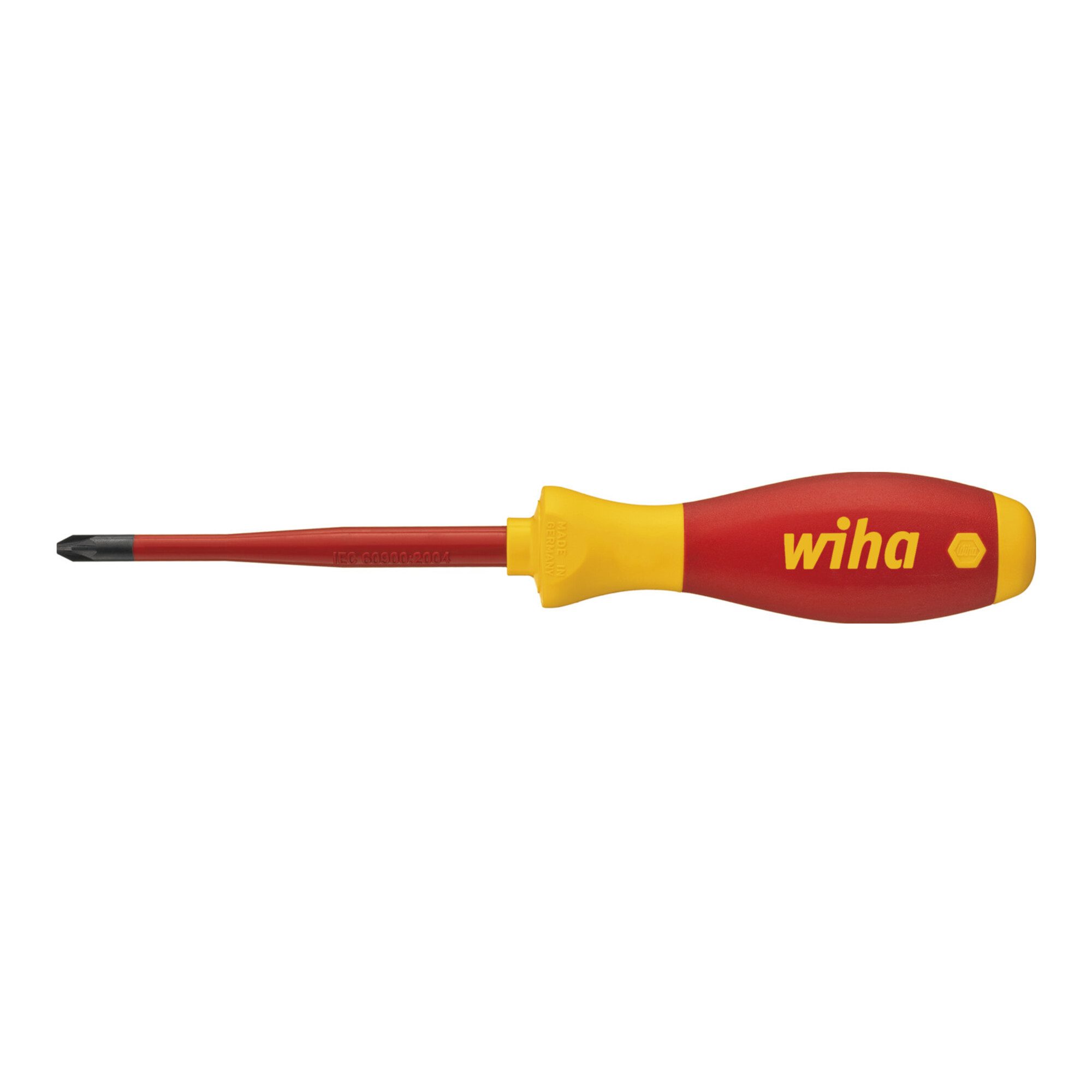 Wiha Bithalter Wiha Schraubendreher SoftFinish® electric slimFix Pozidriv PZ1 x 80 mm