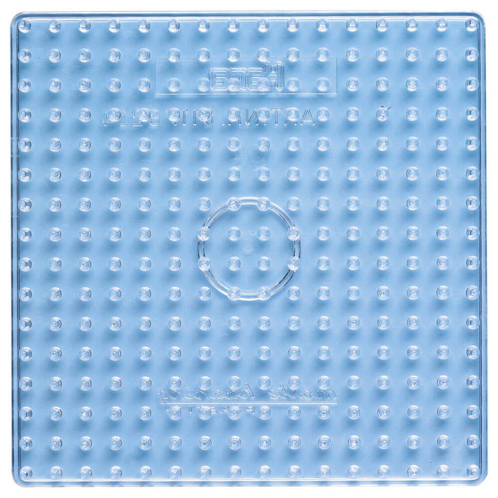 Hama Bügelperlen Hama Maxi-Stiftplatte Quadrat, transparent