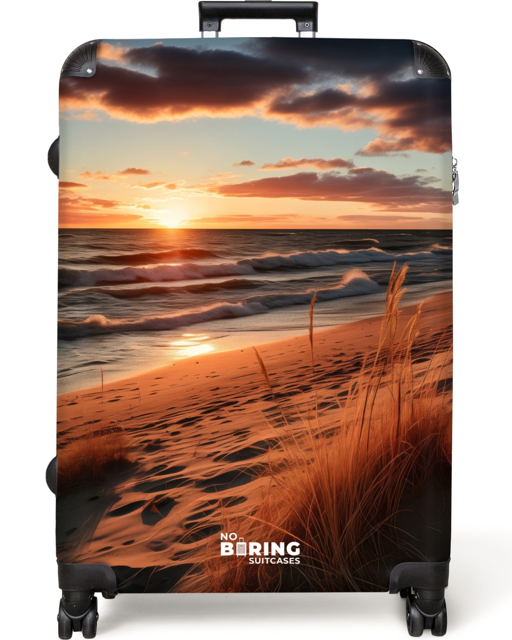 NoBoringSuitcases.com© Hartschalen-Trolley Meer bei Sonnenuntergang 77 günstig online kaufen