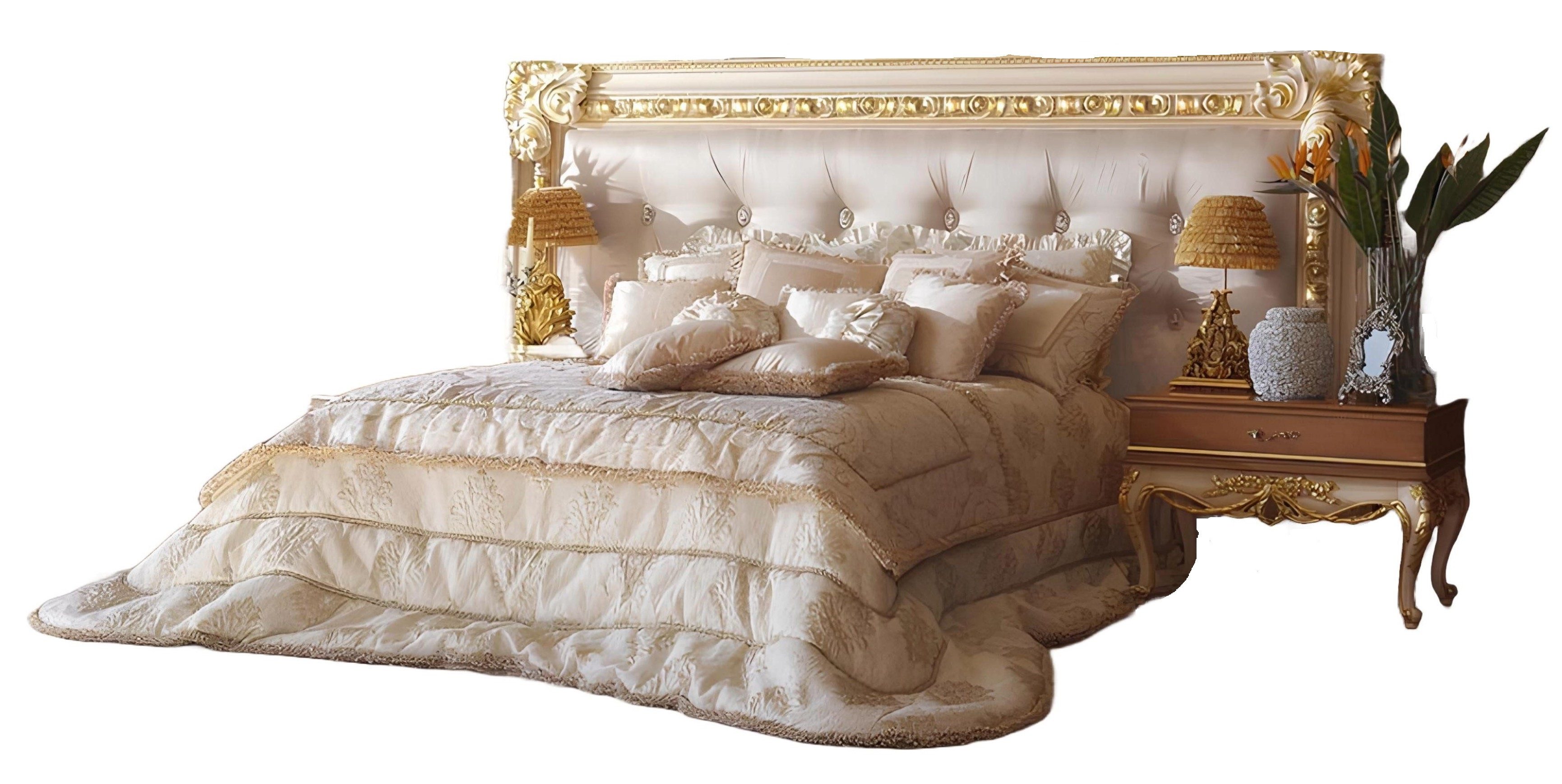 Bett Luxuriöses Doppelbett Chesterfield Italienische Möbel