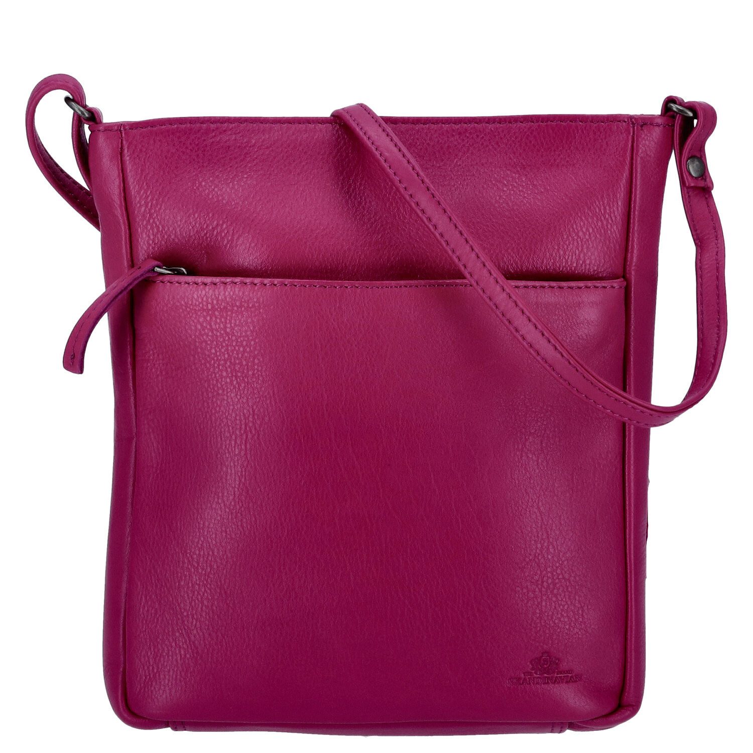 The Skandinavian Brand Umhängetasche The Skandinavian Brand Damen Ledertasche fuchsia (1, 1-tlg., 1)
