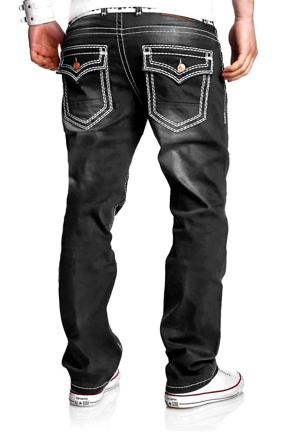 behype Bequeme Jeans Stitch mit dicken Kontrastnähten