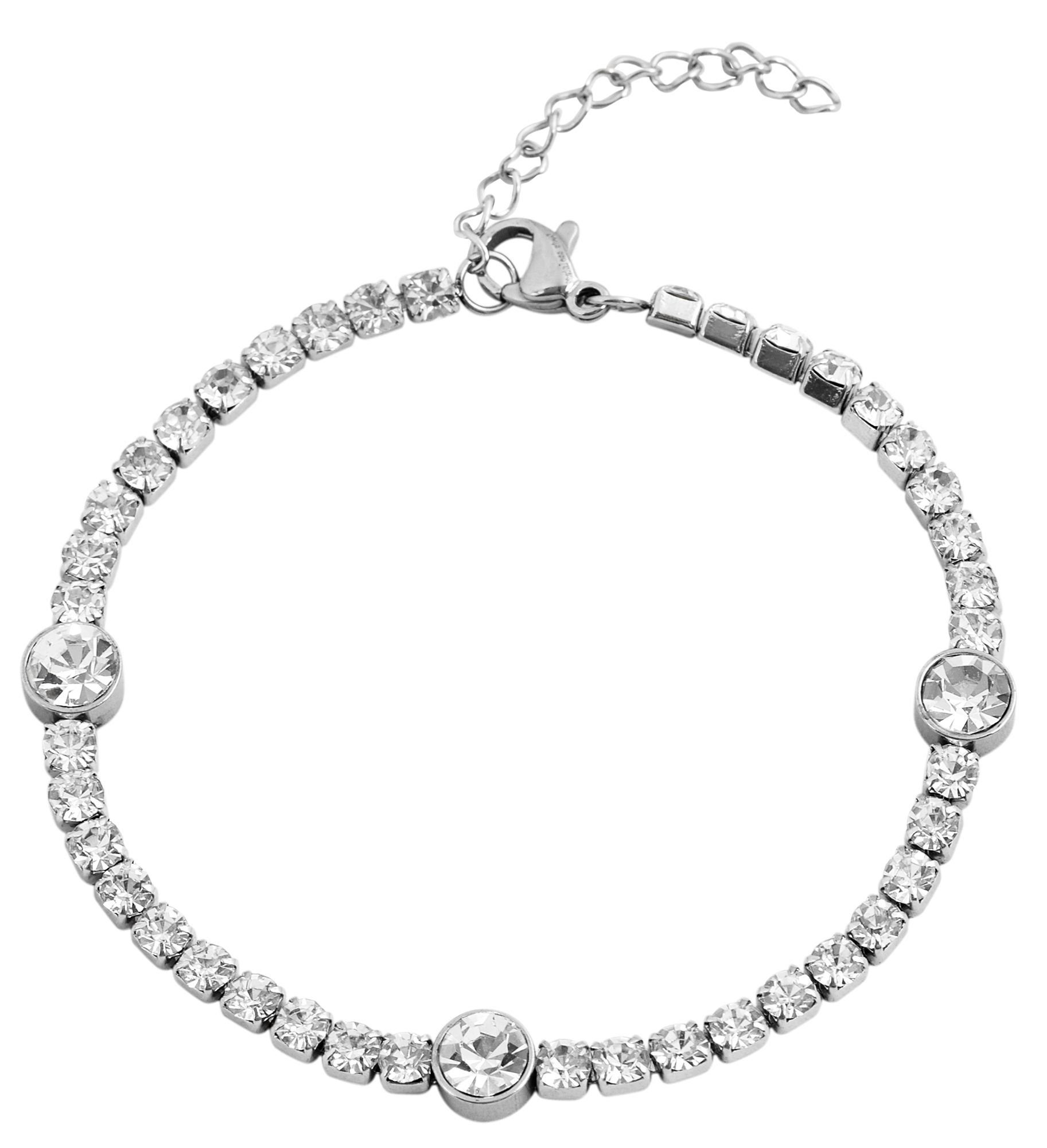 AKZENT Gliederarmband Cristal (einzeln)