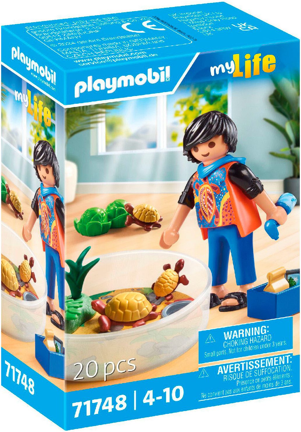 Playmobil® Schildkröten-Terrarium (71748), Playmobil My Life Konstruktions- günstig online kaufen