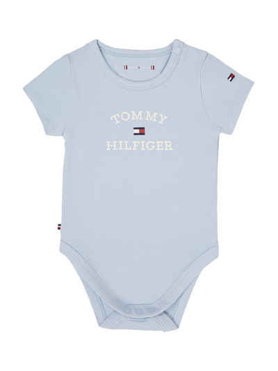 Tommy Hilfiger Kurzarmbody BABY TH LOGO BODY S/S Baby bis 2 Jahre