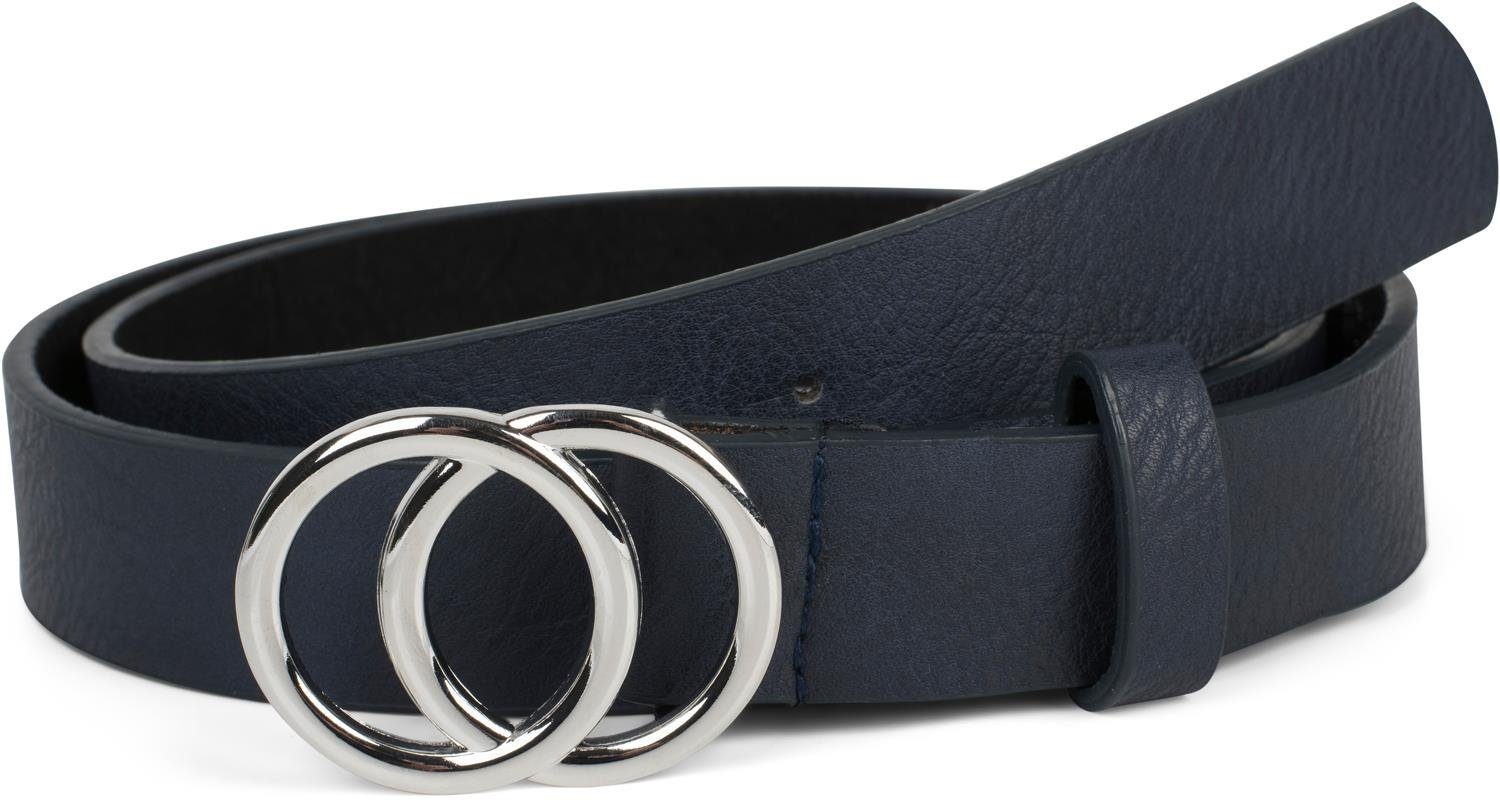 styleBREAKER Synthetikgürtel Gürtel mit Ringschnalle (1-St)