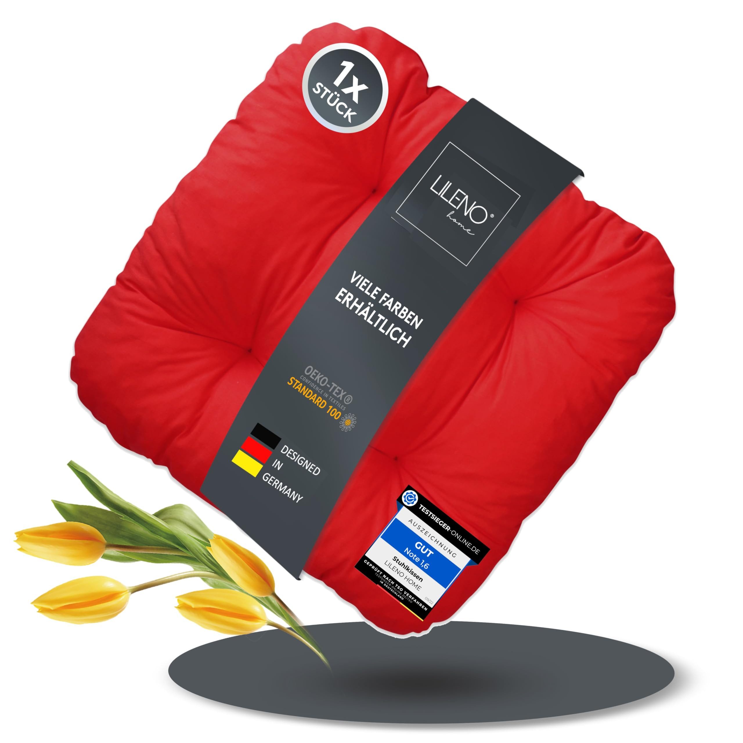 LILENO HOME Stuhlkissen Sitzkissen für Gartenstuhl, günstig online kaufen