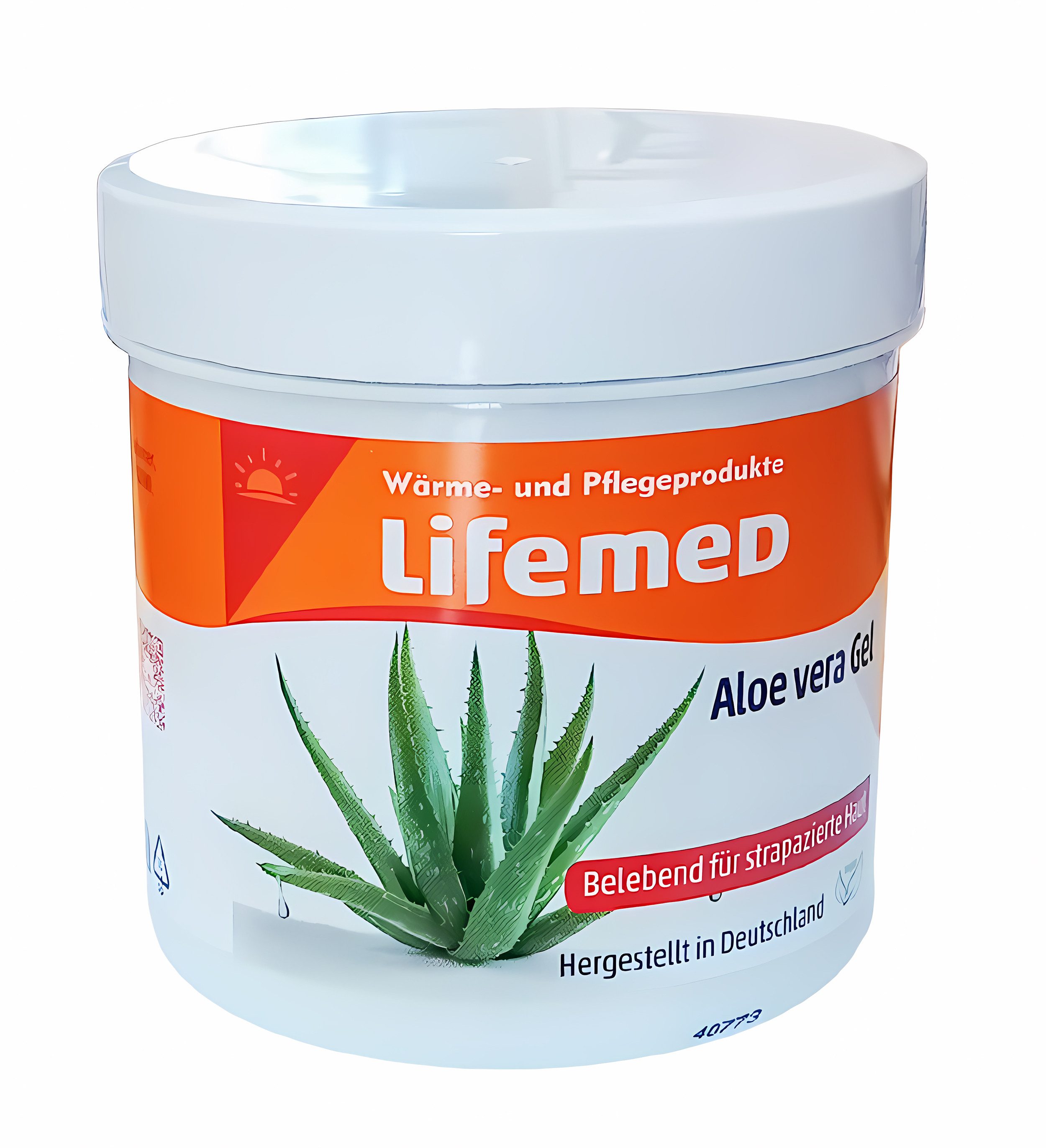 LifeMed Körpercreme ALOE VERA GEL 250ml Feuchtigkeitscreme Hautpflege Körper Haut 04, Balsam Creme