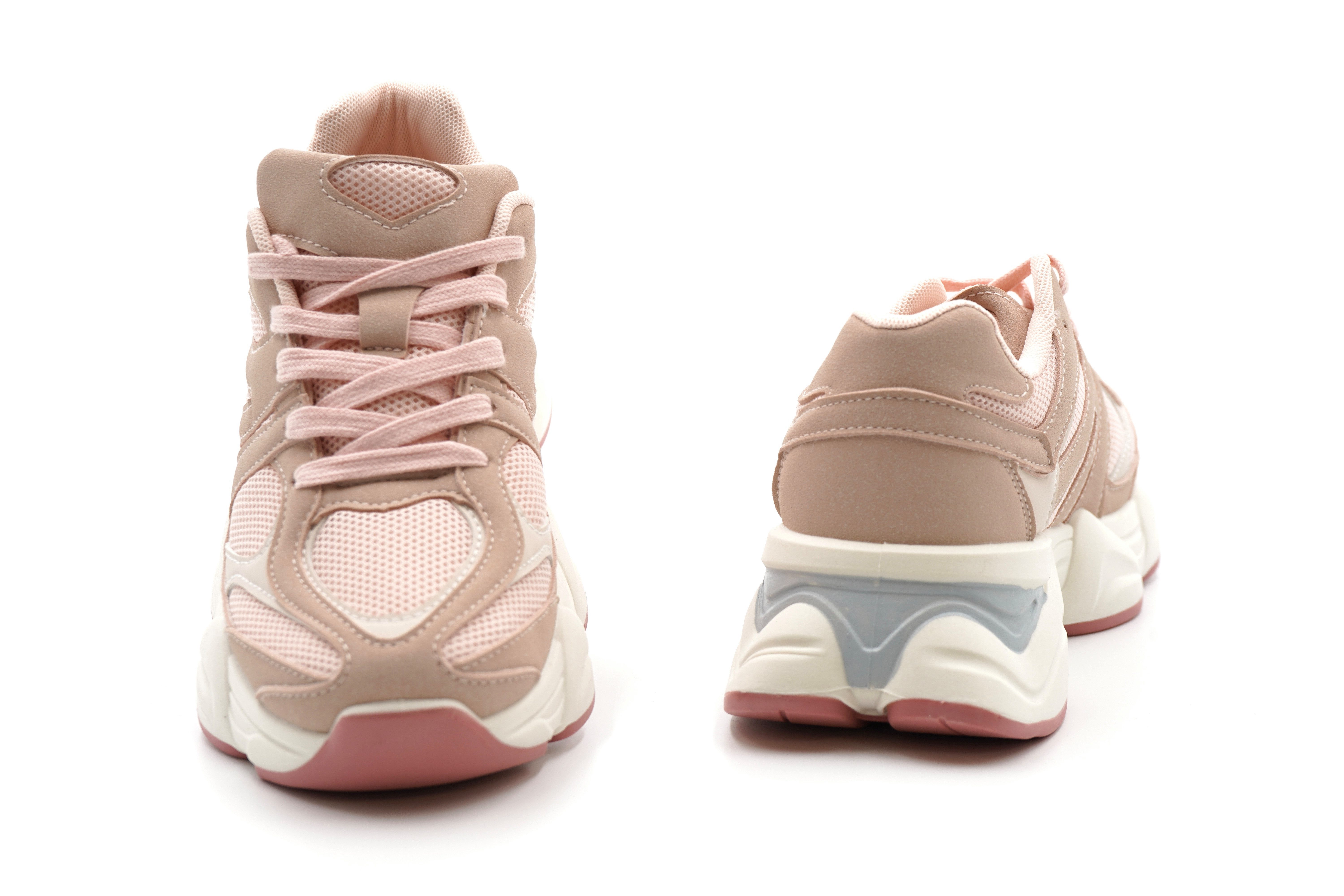 Sonderpostendiscount Damenschuhe Sneaker LS-795 Pink Sneaker günstig online kaufen