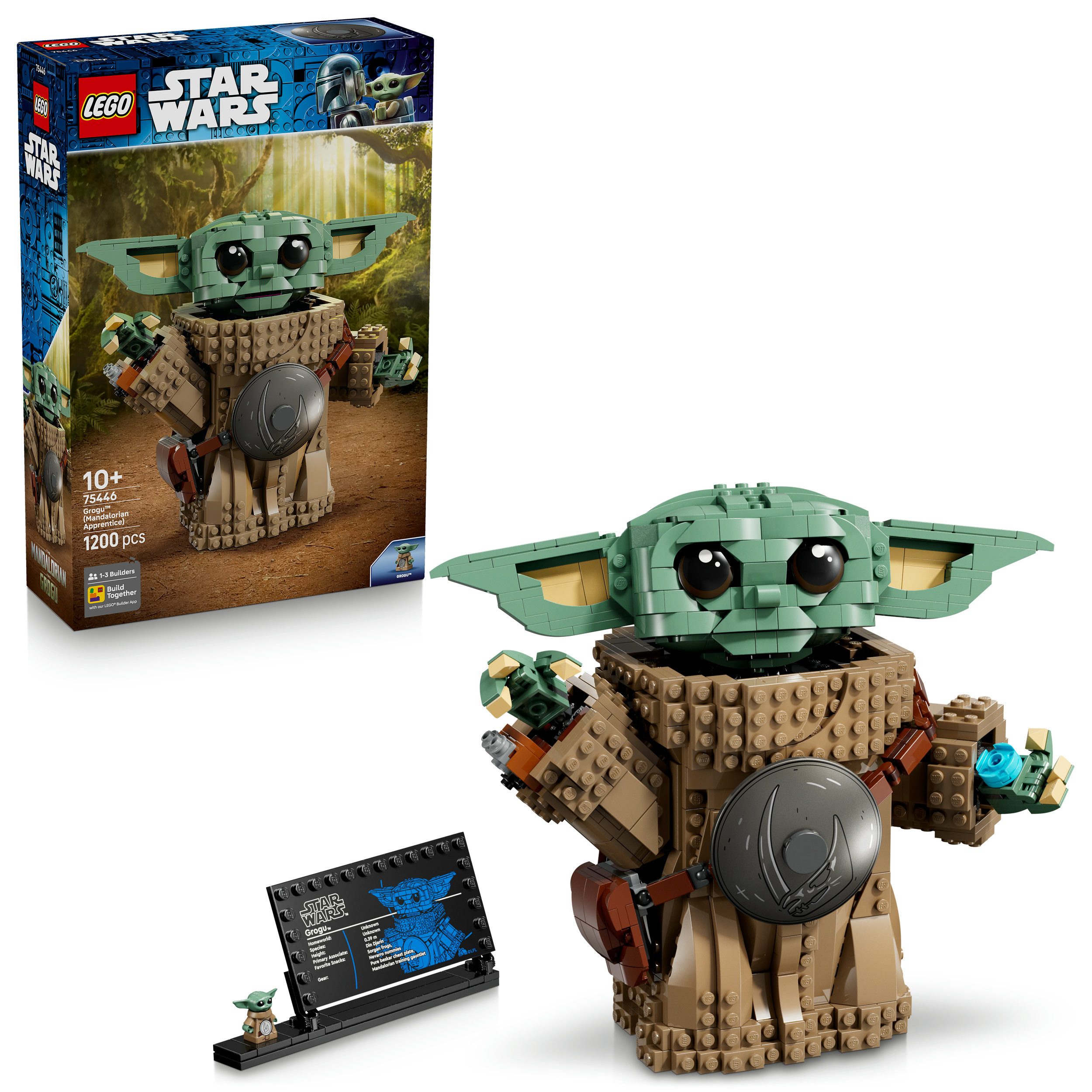 LEGO® Grogu (Lehrling des Mandalorianers) (75446), LEGO Star Wars™ Konstruktionsspielsteine, (1200 St)