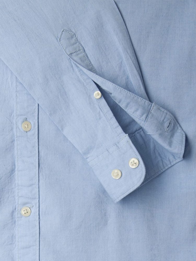 Pepe Jeans Langarmhemd Slim Fit mit Stretch und Logoaufnäher - Coventry
