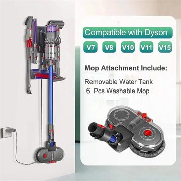 RefinedFlare Reinigungsbürsten-Set Geeignet für Dyson V11 V10 V8 V7 V15 mit abnehmbarem Wassertank, (6-tlg)