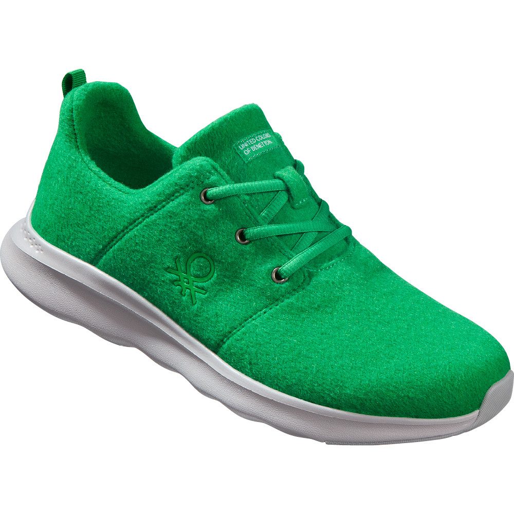 United Colors of Benetton Merino-Wolle Sneaker Atmungsaktiv und temperaturregulierend