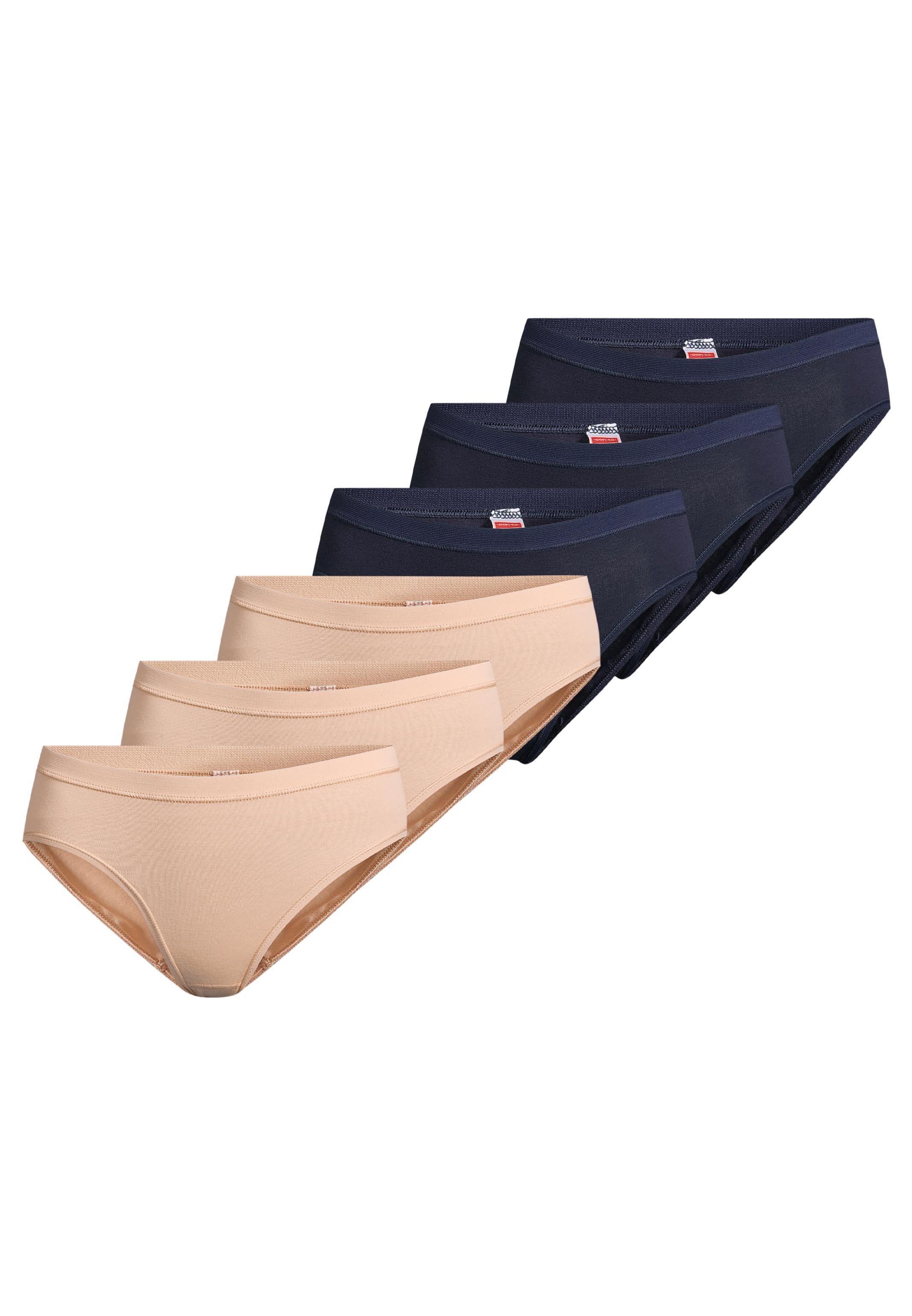 Beige / dunkelblau