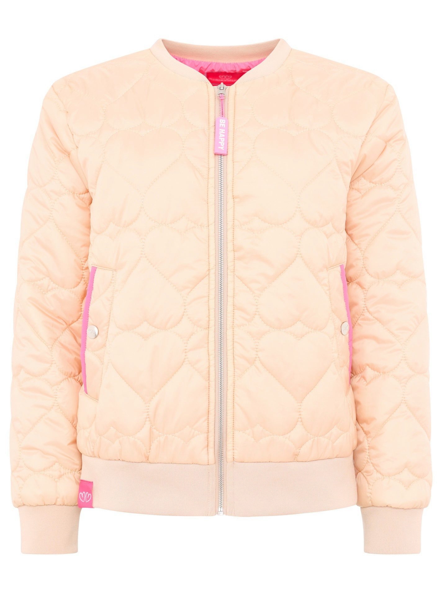 Zwillingsherz Bomberjacke Zwillingsherz Bomberjacke "Be Happy" günstig online kaufen