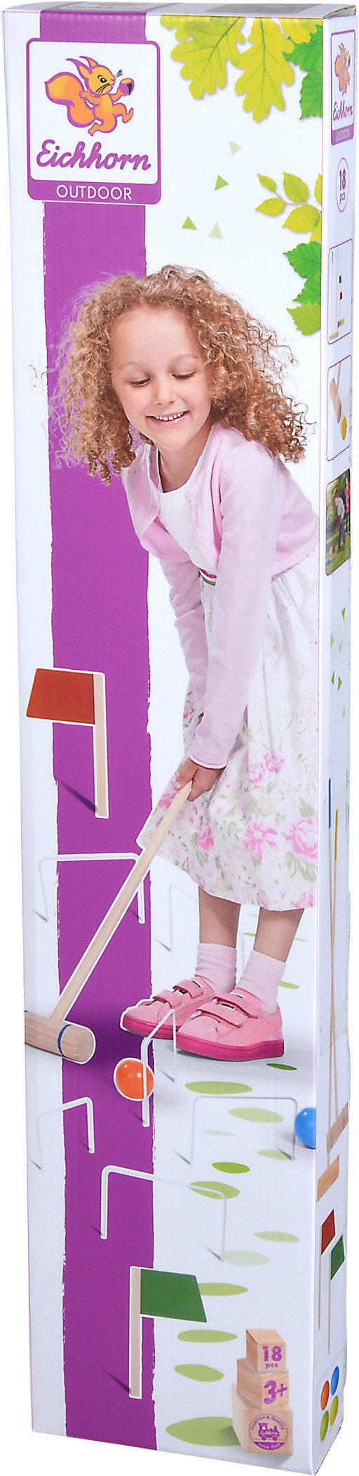 Eichhorn Spiel Outdoor Spielzeug Garten Krocket 100004592