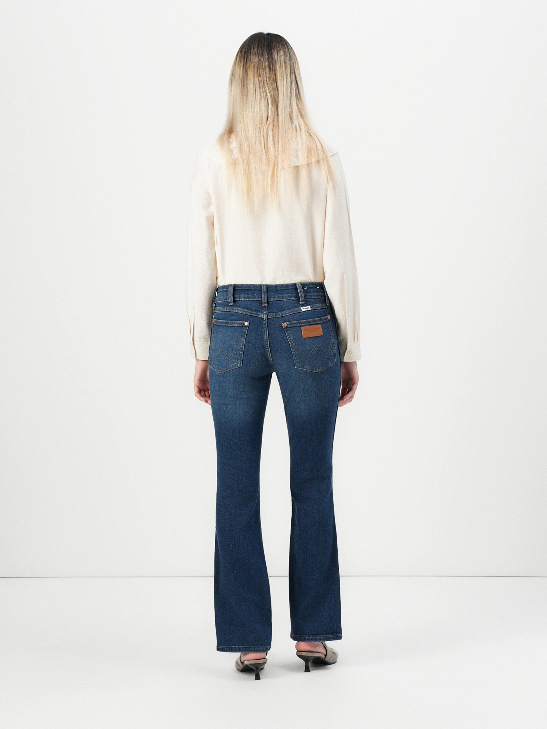 Wrangler Bootcut-Jeans LOW RISE BOLD BOOT (1-tlg) Plain/ohne Details