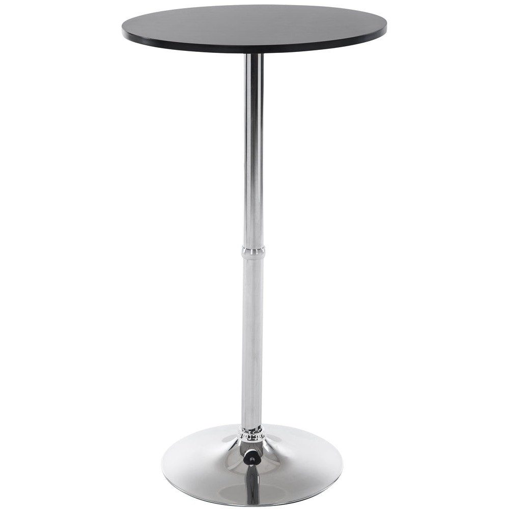 CLP Stehtisch Bartisch Bistrotisch Partytisch (Spar-Set, 1-St., Ø 60 x 108 cm standsicher), runde Holzplatte, Ø 60 cm, standsicherer Tellerfuß