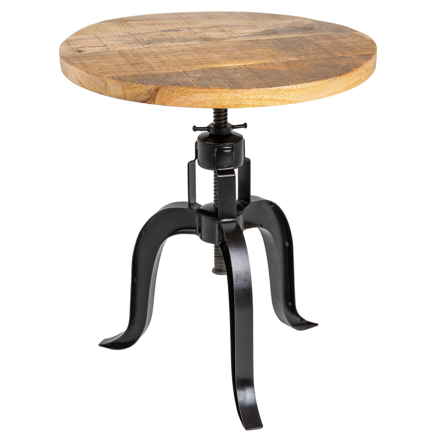 riess-ambiente Beistelltisch ENGINEER Ø50cm natur / schwarz (Einzelartikel, günstig online kaufen