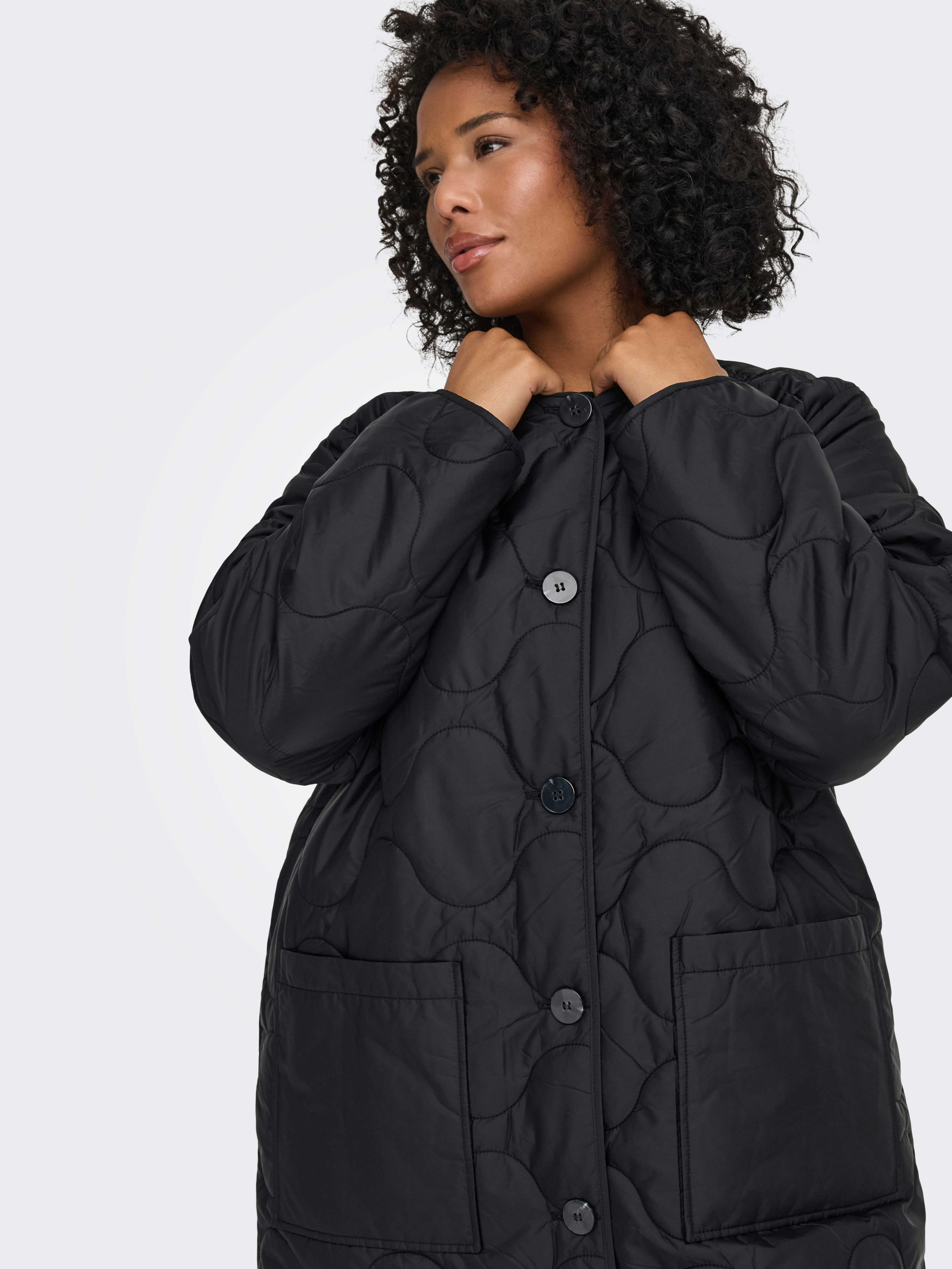 ONLY CARMAKOMA Steppmantel CARSANDY LIFE QUILT X-LONG COAT OTW günstig online kaufen