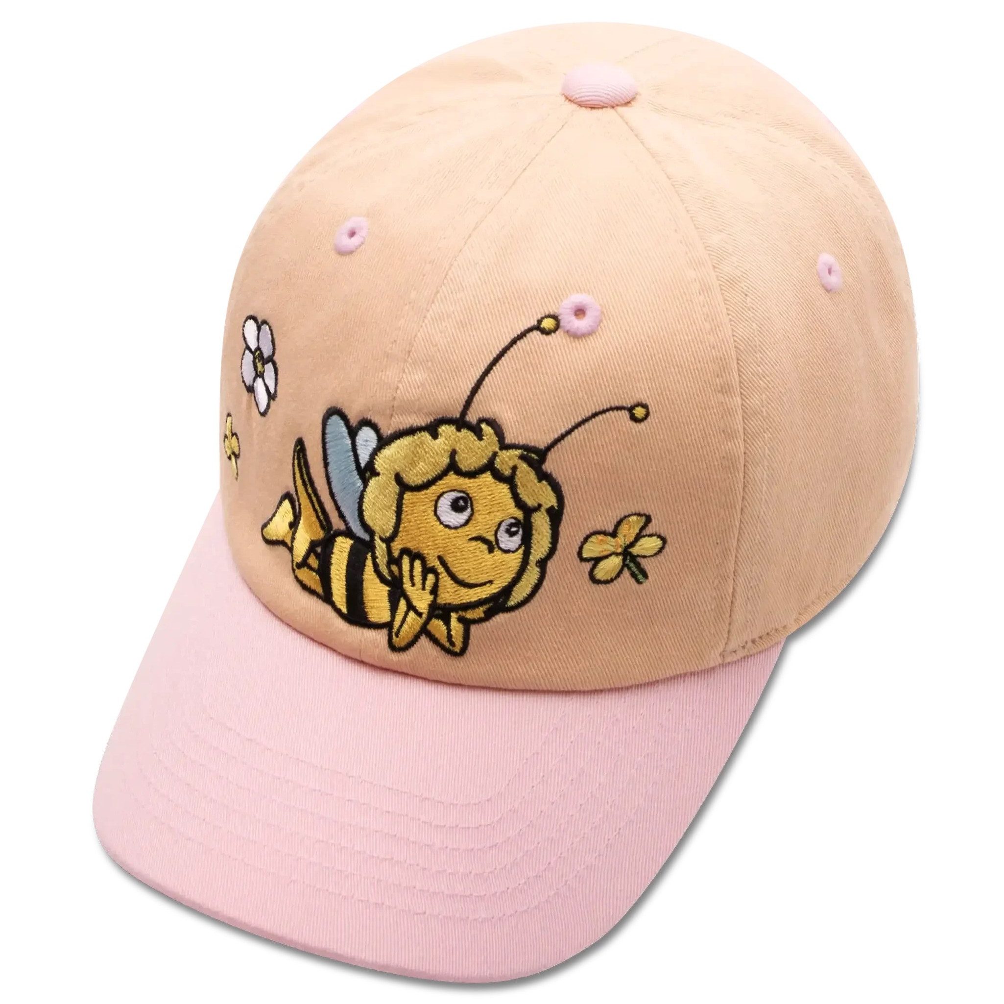 koaa Baseball Cap koaa - Biene Maja "Just Bee" - Polo Cap yellow/pink (Basecap, Basecap)