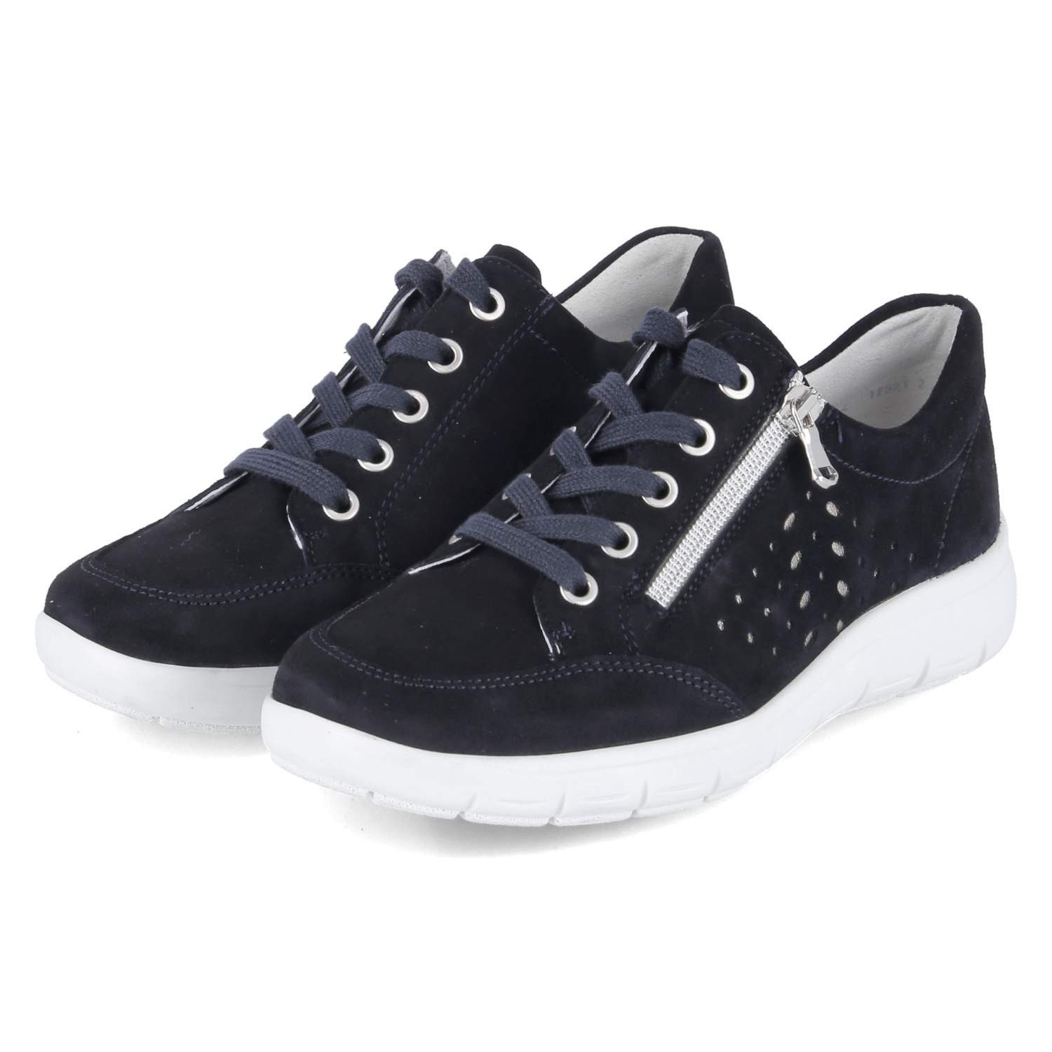 Semler Semler G4165471/153 SP Damen Rauleder dunkelblau Sneaker