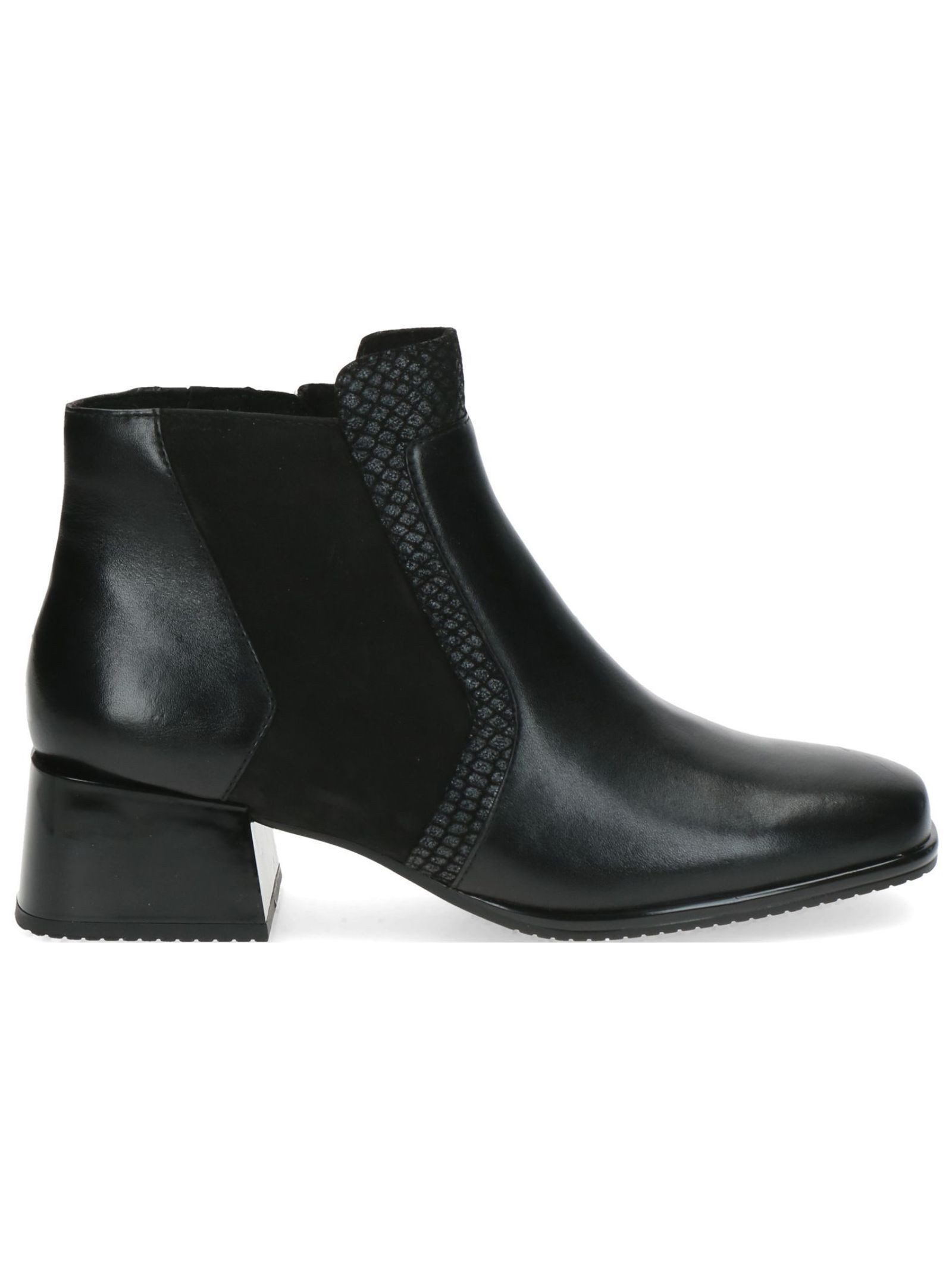 Stiefelette Leder . Stiefelette