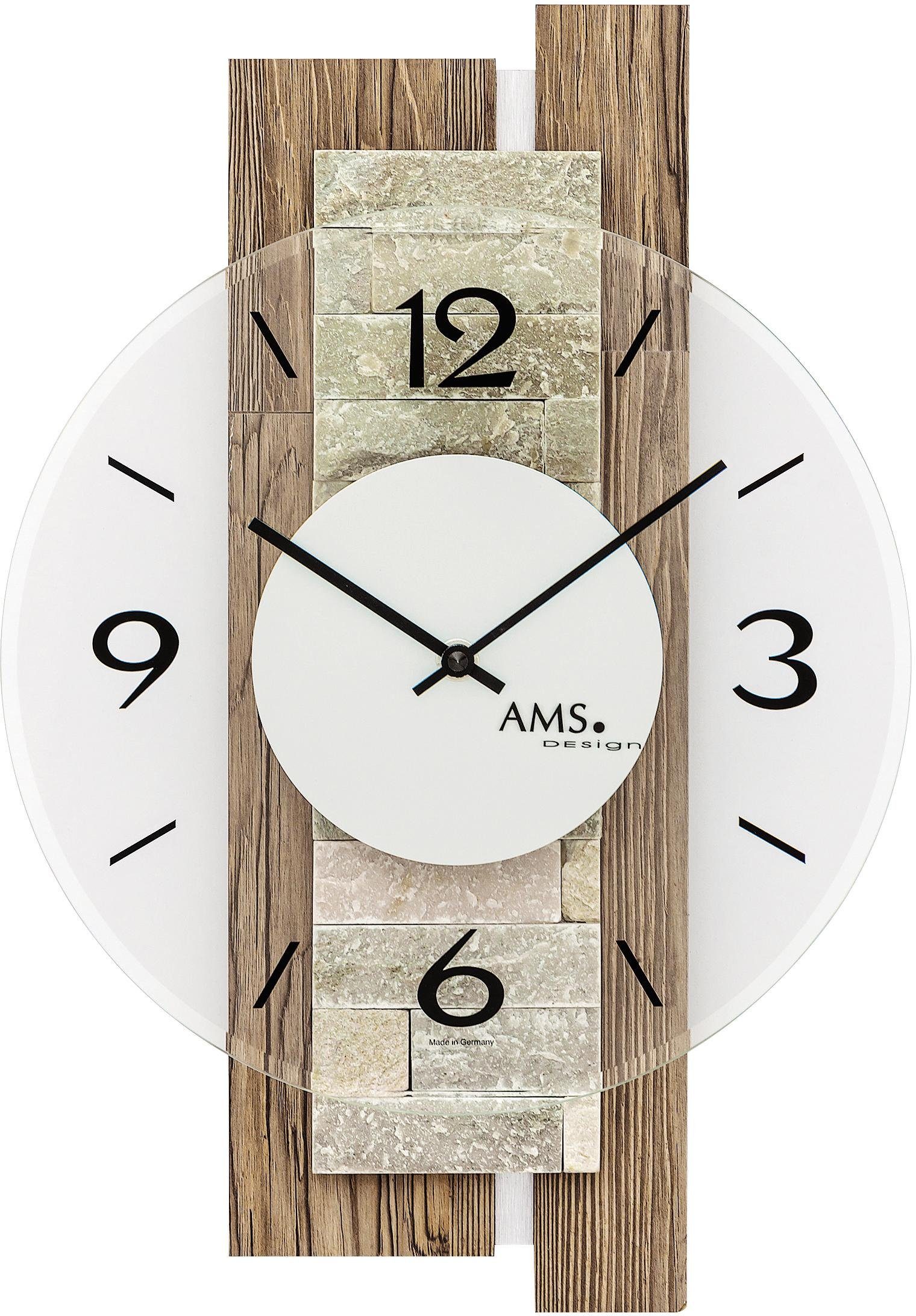 AMS Wanduhr W9543