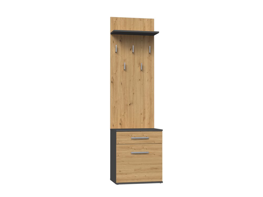 ibonto Schuhschrank Stilvoller Garderobenfunktion - Praktische Aufbewahrung