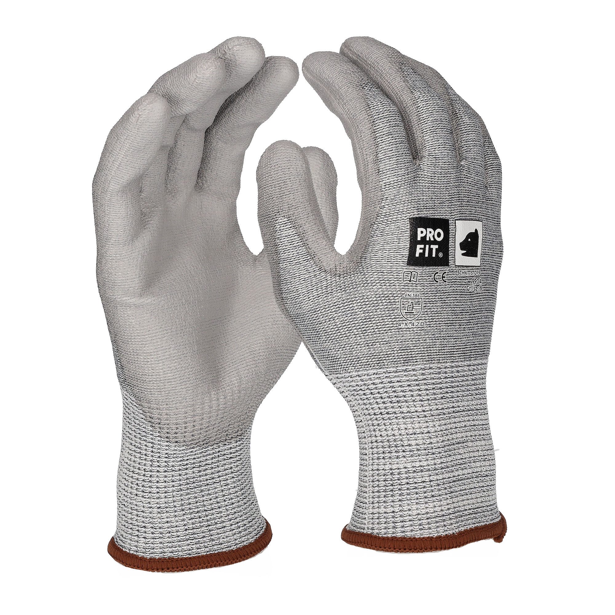 Fitzner Schnittschutzhandschuhe PU-Schnittschutzhandschuh 9904, Level D