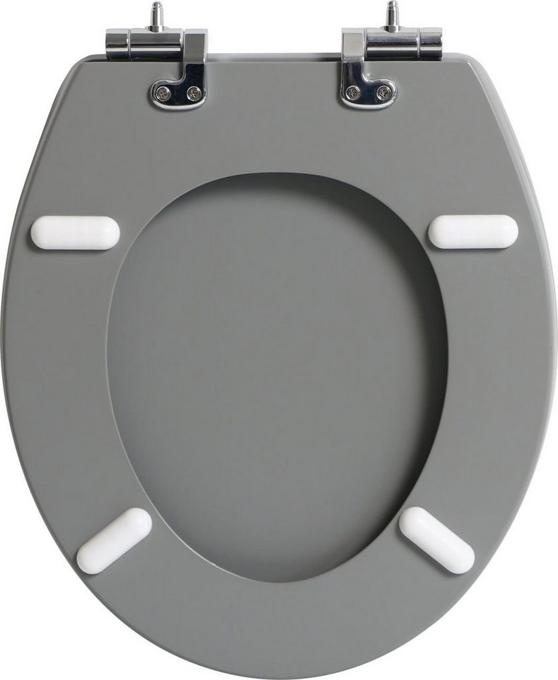 Thumbnail - Primaster WC-Sitz Primaster WC-Sitz mit Absenkautomatik Betonoptik, Abnehmbar Absenkautomatik Edelstahlscharniere