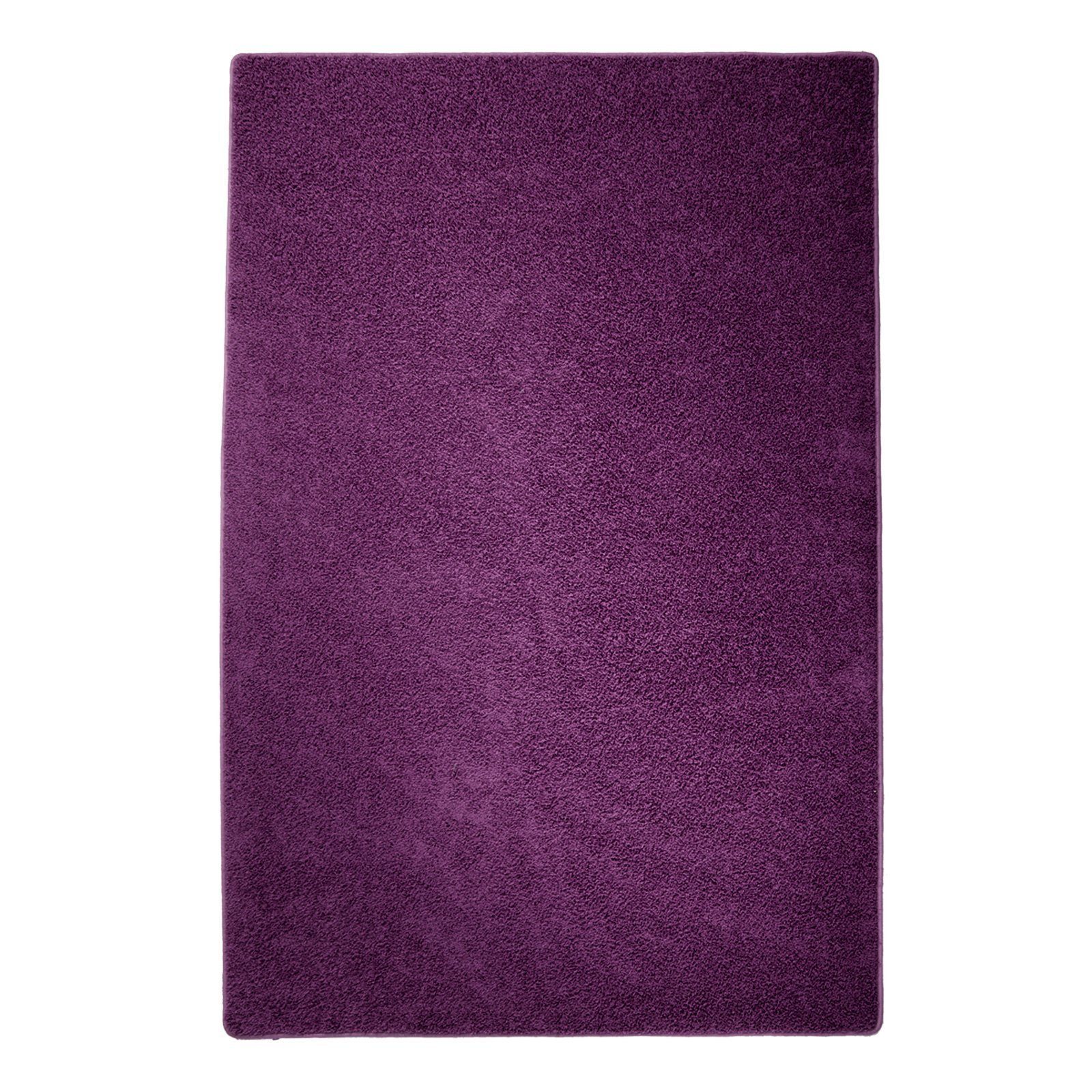Hochflor-Teppich Shaggy, Erhältlich in 10 Farben & 4 Größen, Teppich, Teppichläufer, Floordirekt, rechteckig