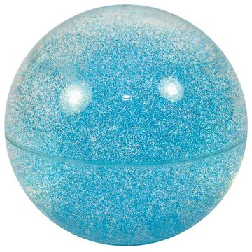 EDUPLAY Lernspielzeug Riesenflummi ca. Ø 10 cm mit Wasser und Glitter gefüllt