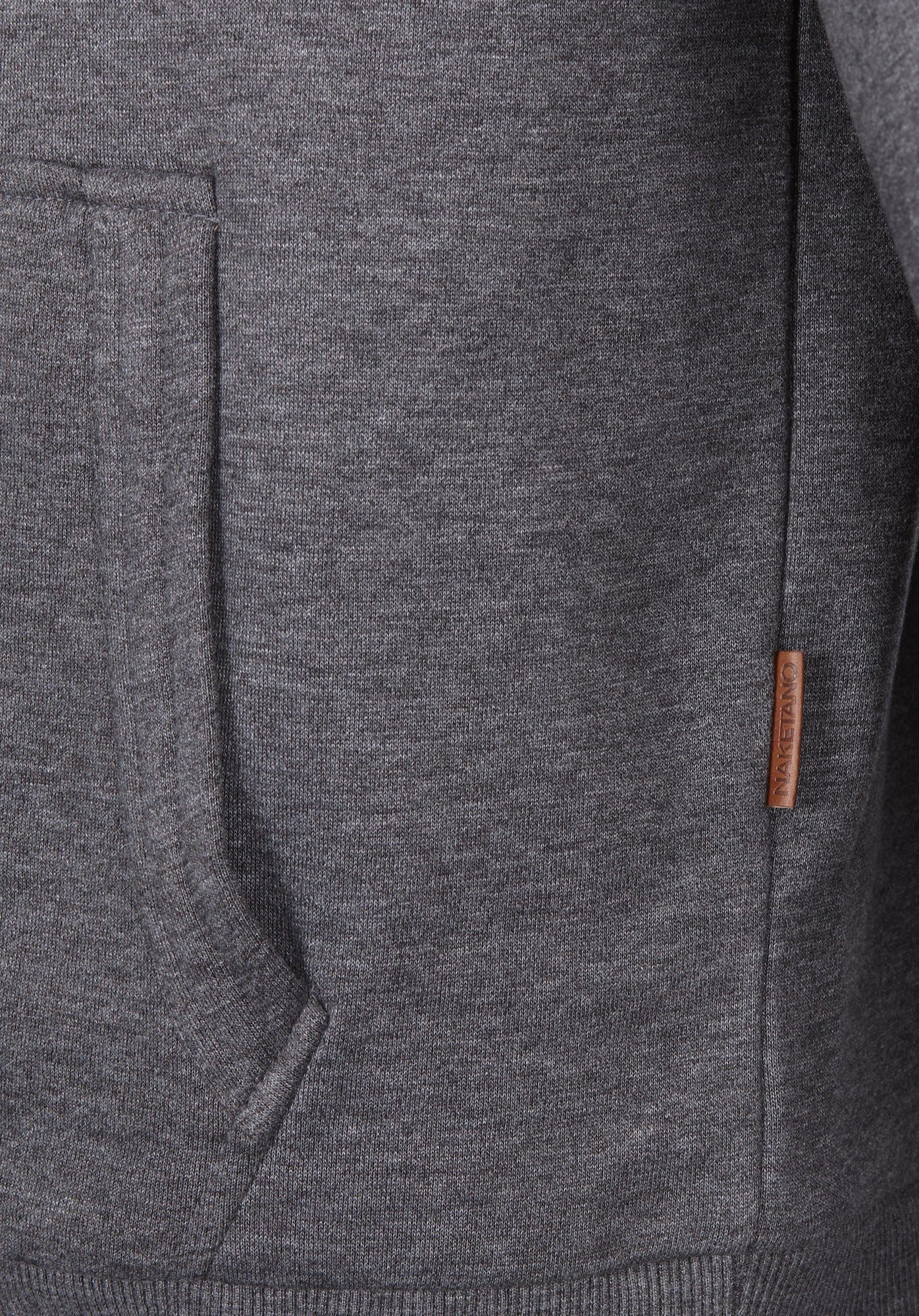 naketano Hoodie Kapuzenpullover Herren Baumwolle, weich, Kapuze, Kängurutasche (Spar-Set, Supapimmel) Hoodie, weiche Sweatware, Rippbündchen, Streetwear, Lounge – Bild 5 von 5