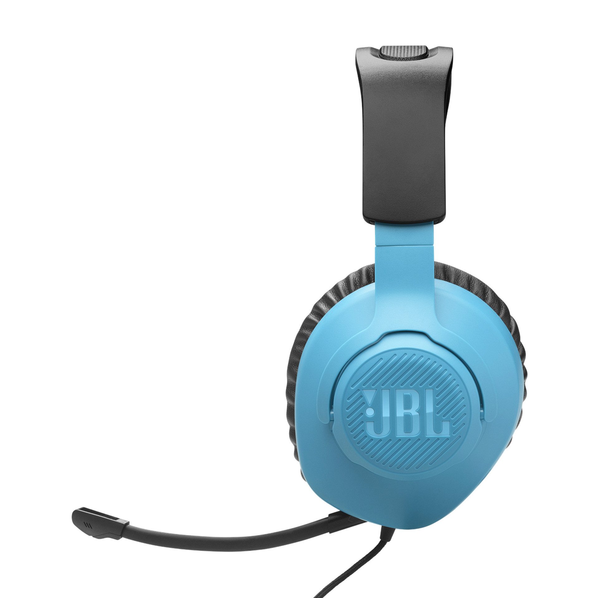 JBL Quantum 100N Gaming-Headset (Mikrofon abnehmbar, Stummschaltung, JBL QuantumSOUND Signatur, abnehmbares Mikrofon mit Stummschaltung)