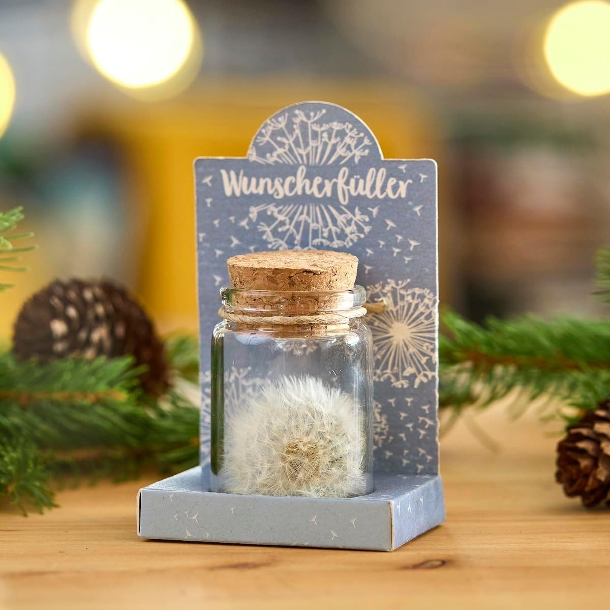 Trockenblume Echte Pusteblume, Toller Wunscherfüller zur Hochzeit, Geburtst günstig online kaufen