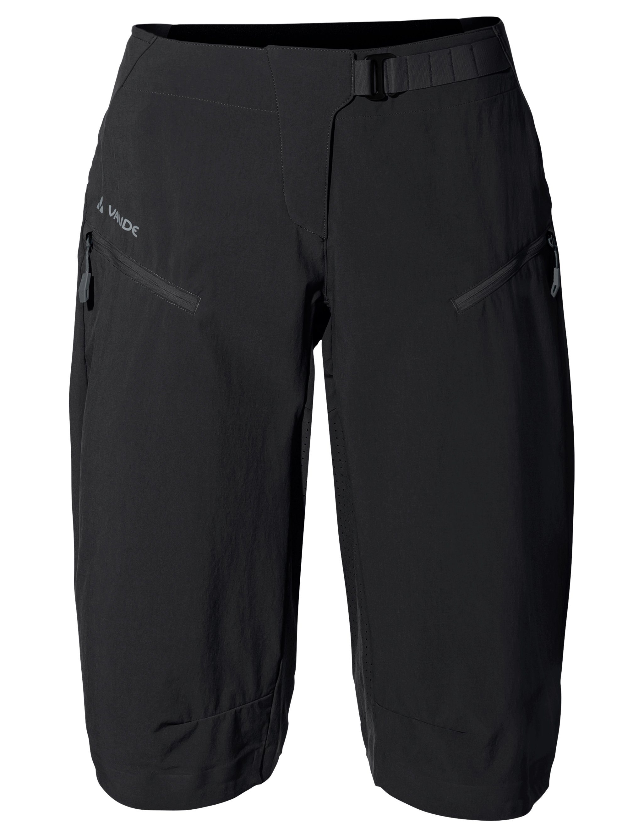 VAUDE Funktionshose Women's Moab PRO Shorts (1-tlg) Grüner Knopf black