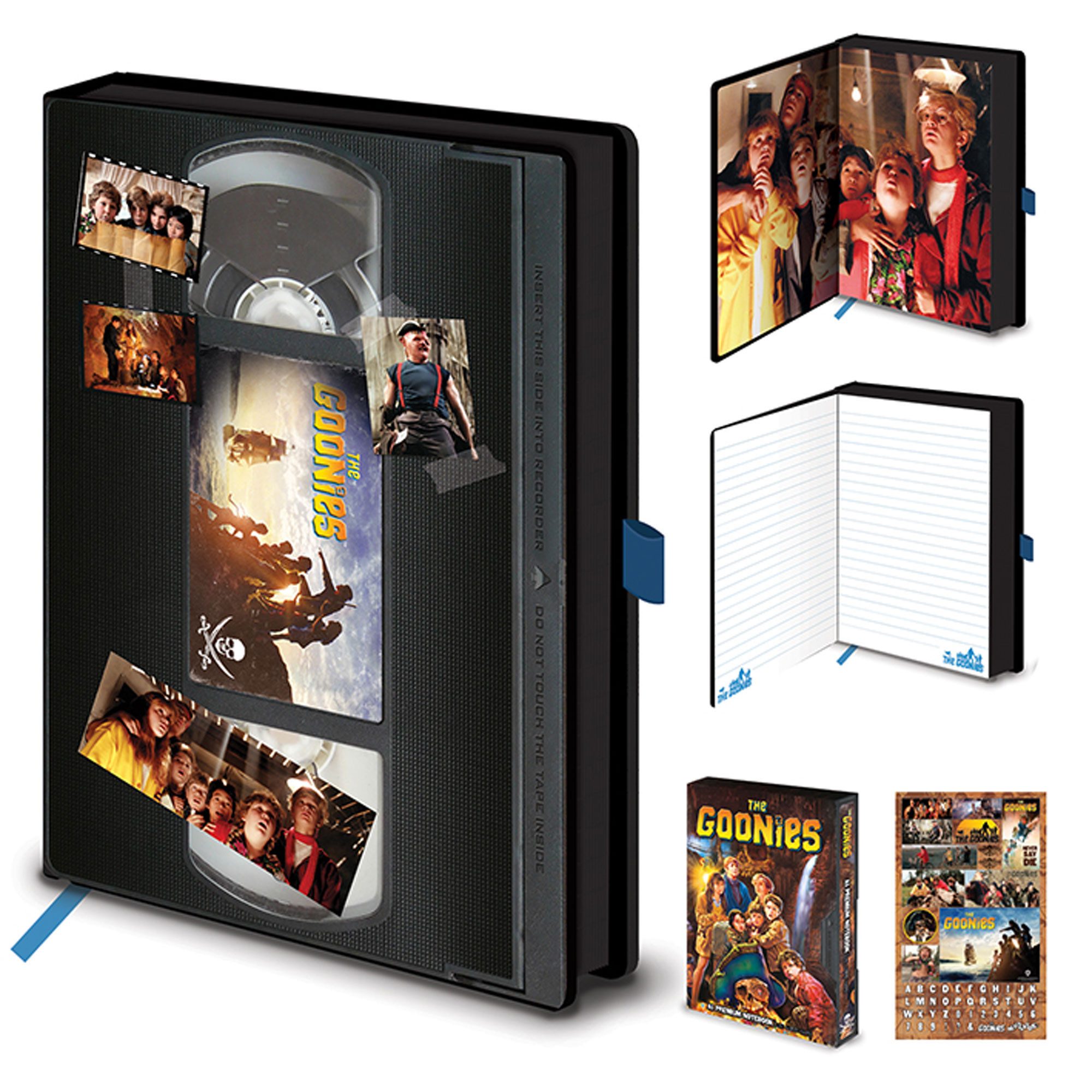Notizbuch Goonies, The - Luxus-Notizbuch - VHS